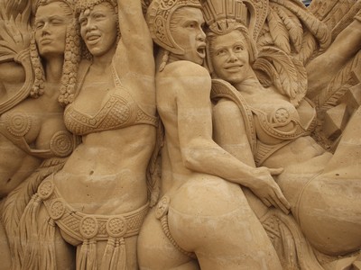 Sandskulpturen Festival Usedom - Brasilien