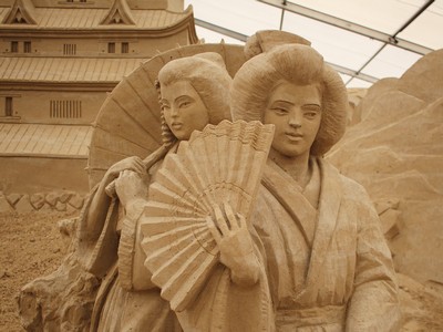 Sandskulpturen Festival Usedom - Japan