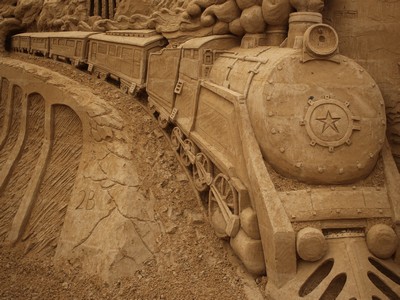 Sandskulpturen Festival Usedom - Russland