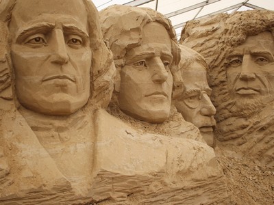 Sandskulpturen Festival Usedom - USA